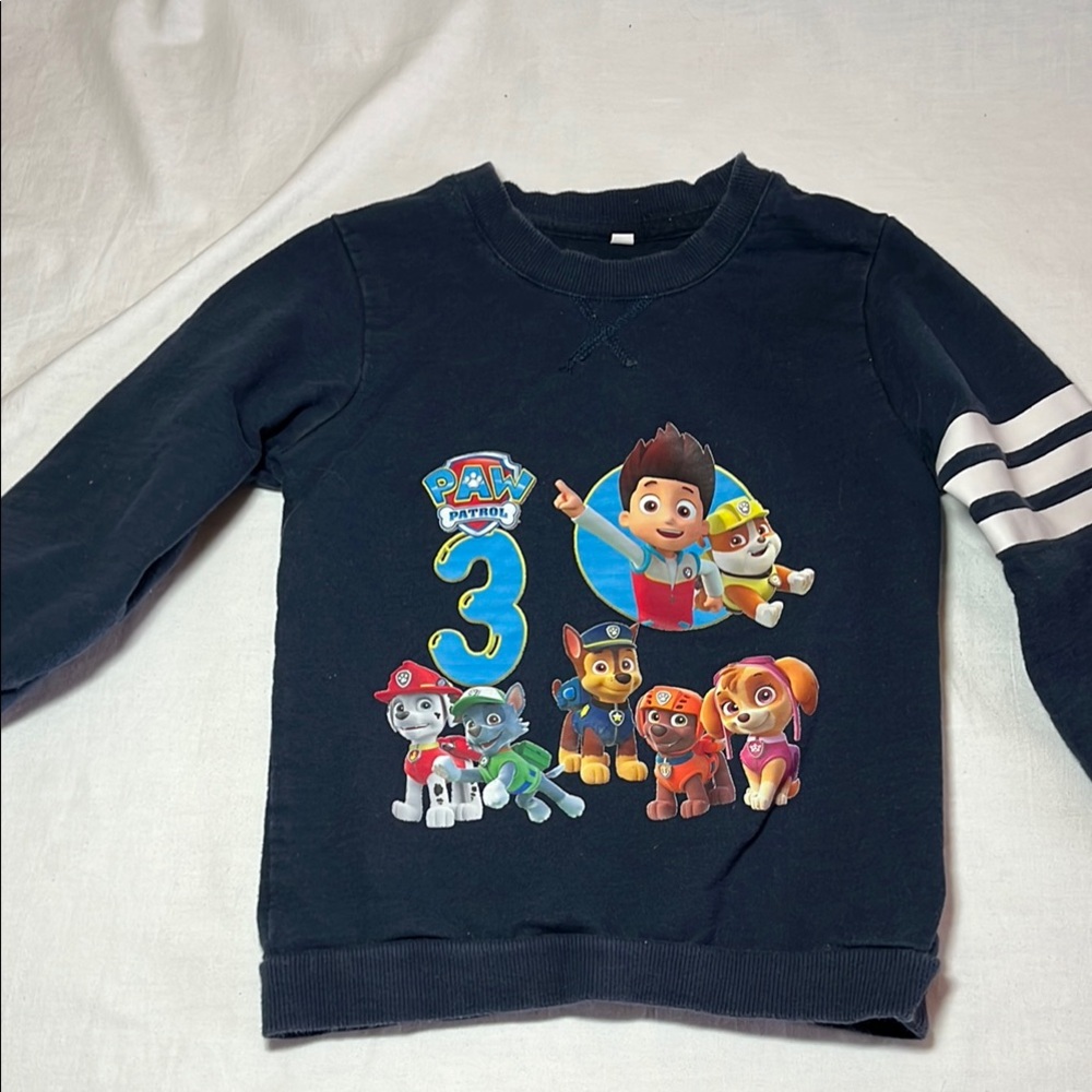 3T Paw Patrol Kids Navy Sweatshirt
